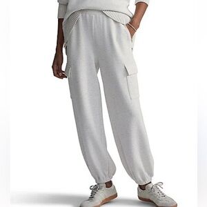 Varley Cargo DoubleSoft Knit High Rise 25" Jogger Pants